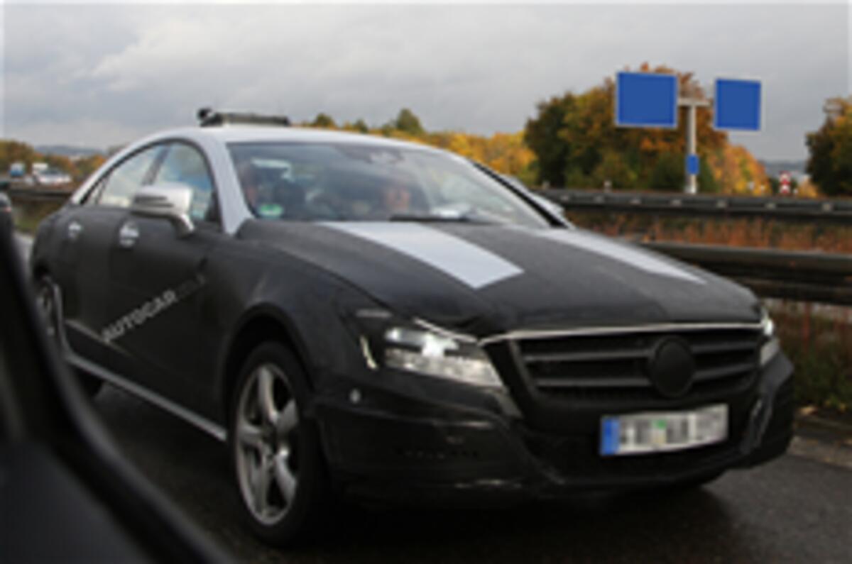 Next Mercedes CLS spied