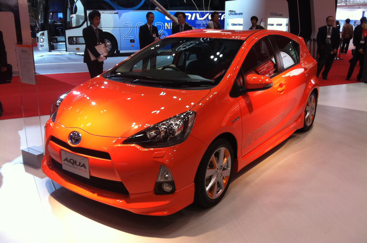 Toyota aqua тюнинг