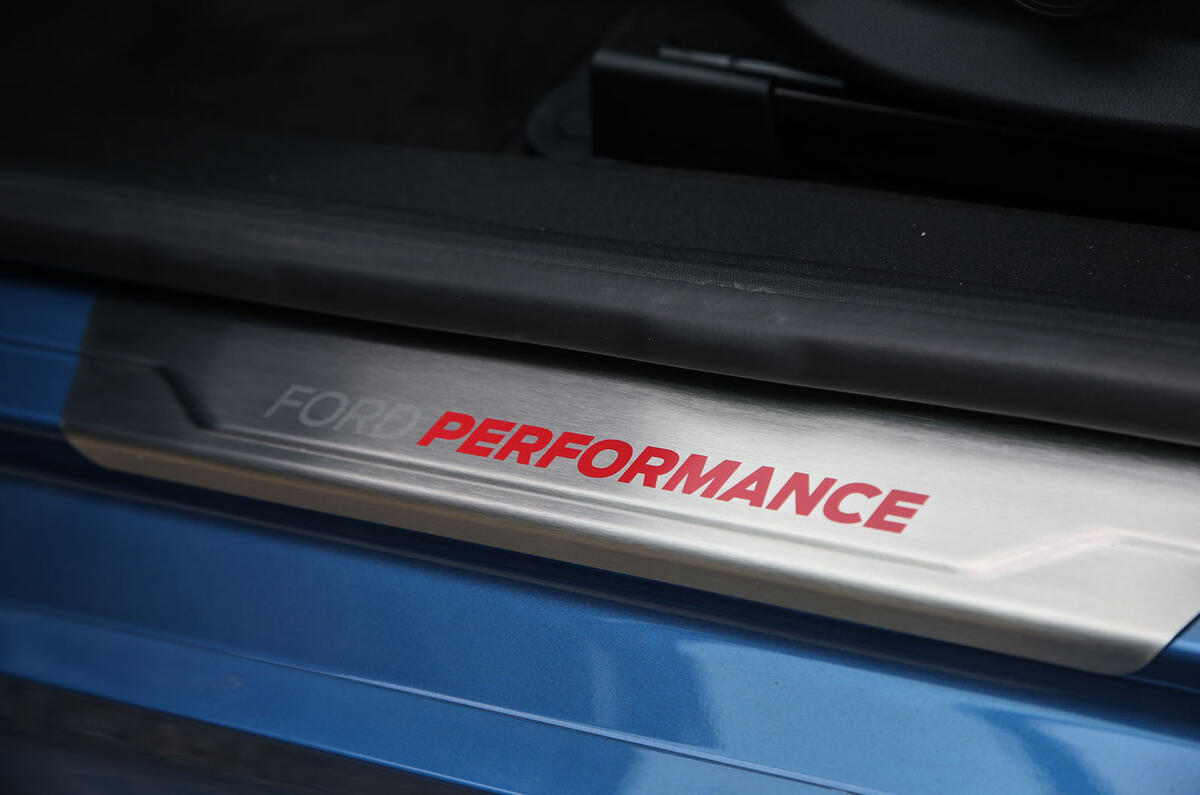 Ford Fiesta ST 2018 road test review scuff plates