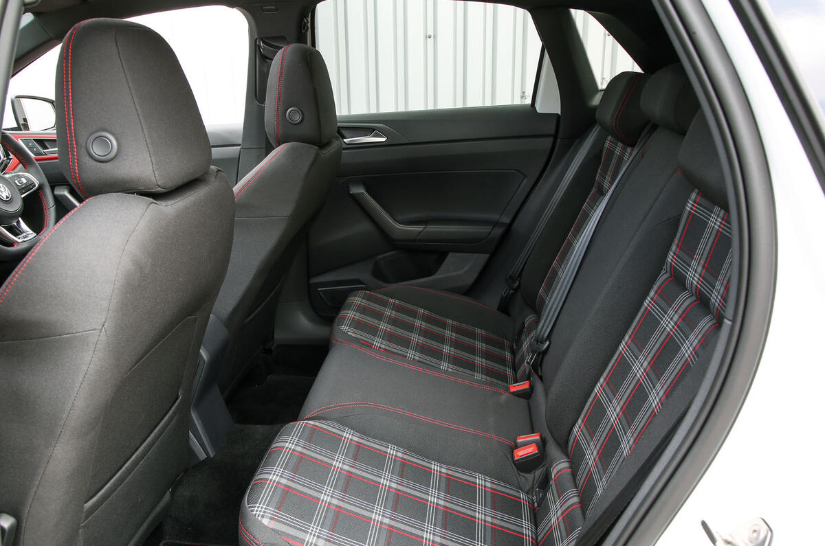 Volkswagen Polo GTI 2018 road test review rear seats