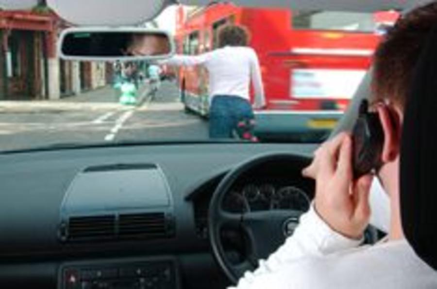 Drivers flout anti-mobile laws