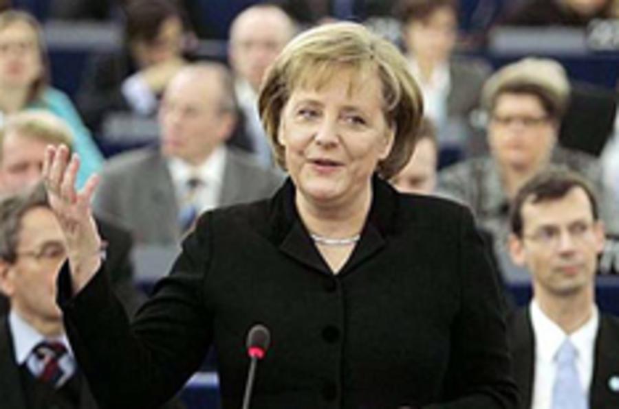 Merkel pledges bailout for Opel