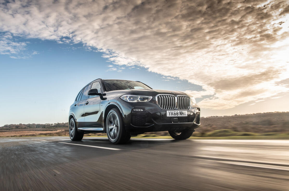 BMW X5 2018 road test review - on the nose front