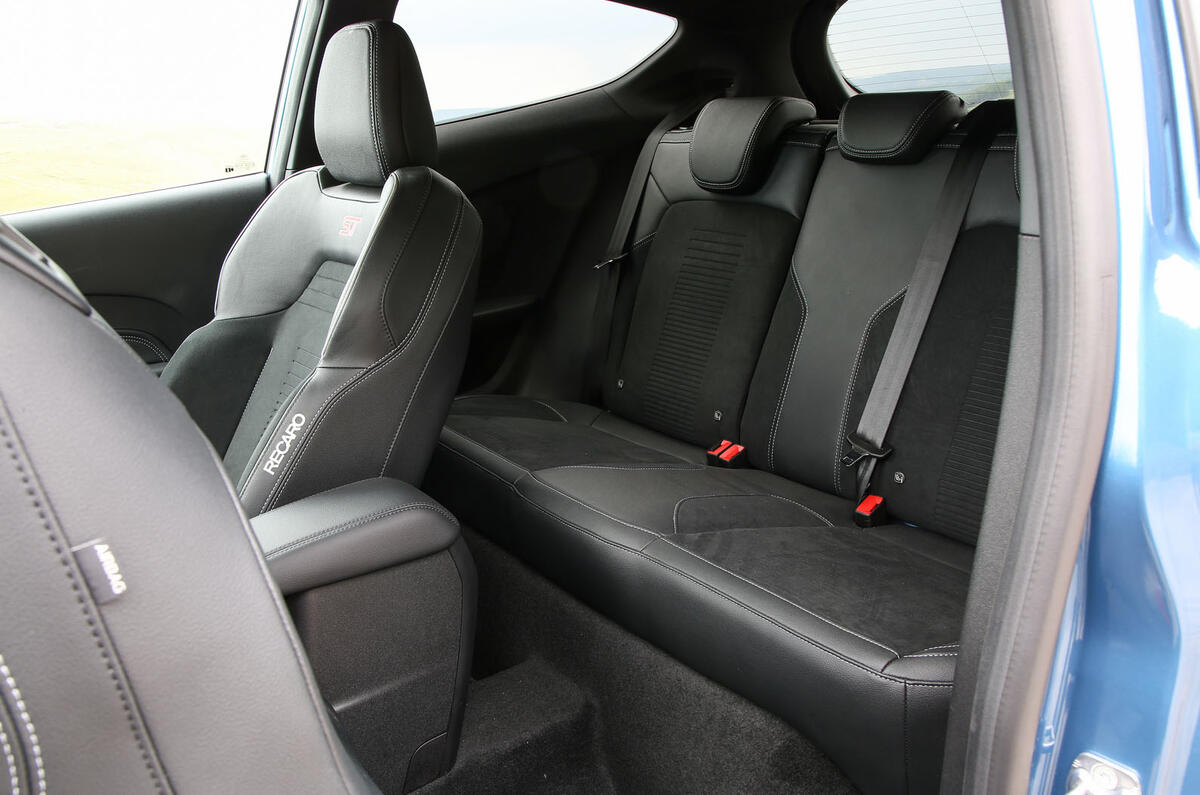 Ford Fiesta ST 2018 road test review rear seats