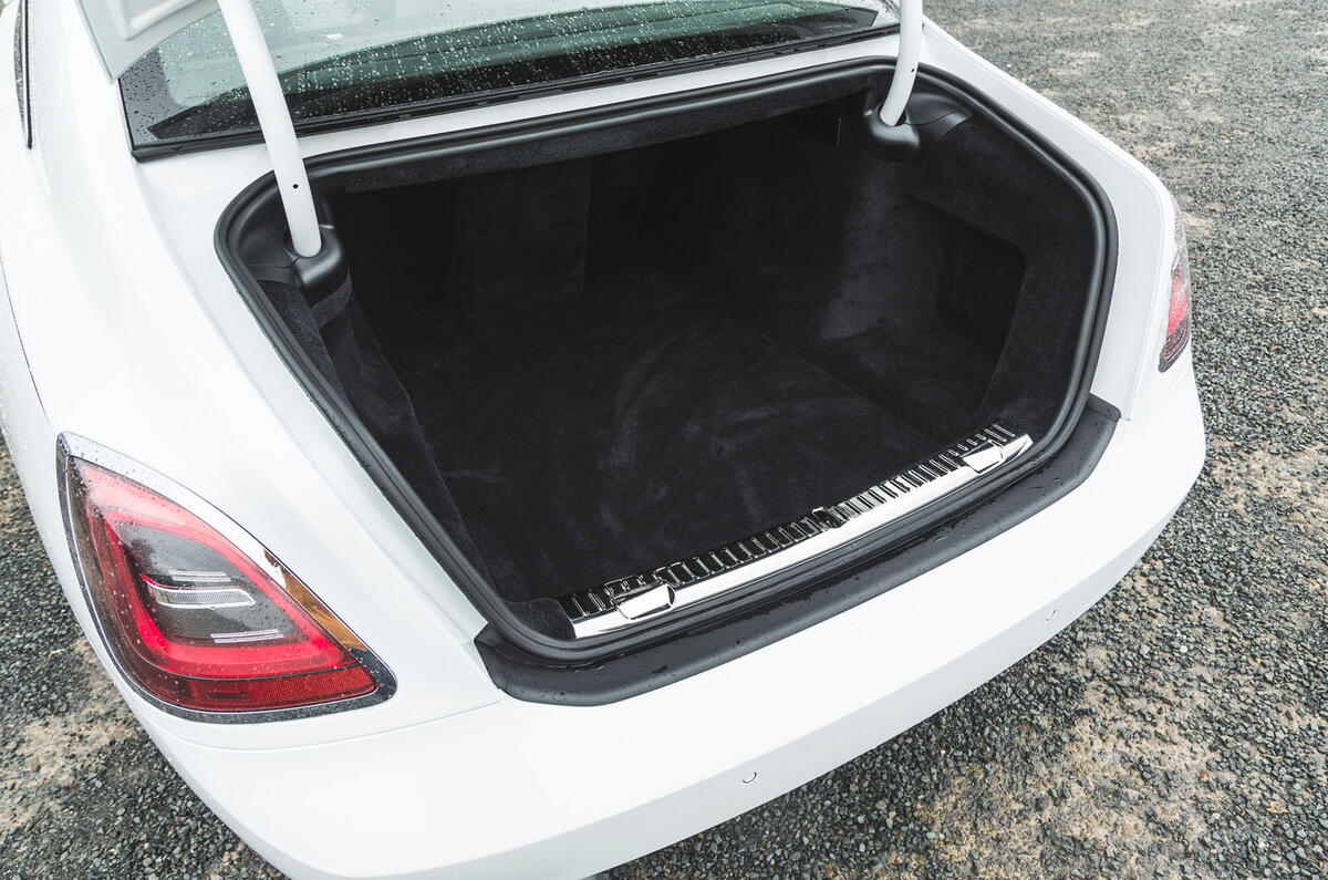 33 Rolls Royce Ghost 2021 road test review boot