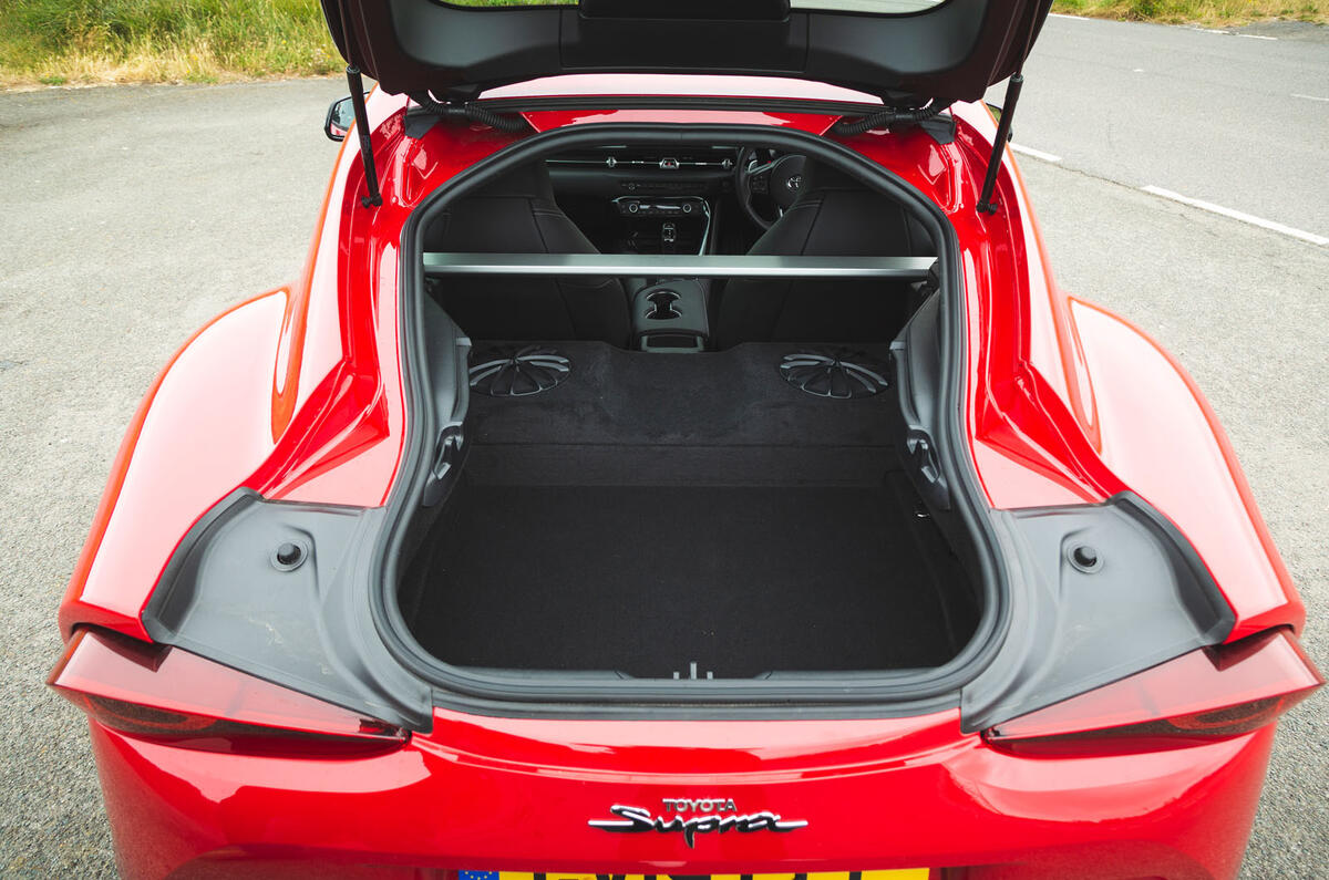 Toyota GR Supra 2019 road test review - boot