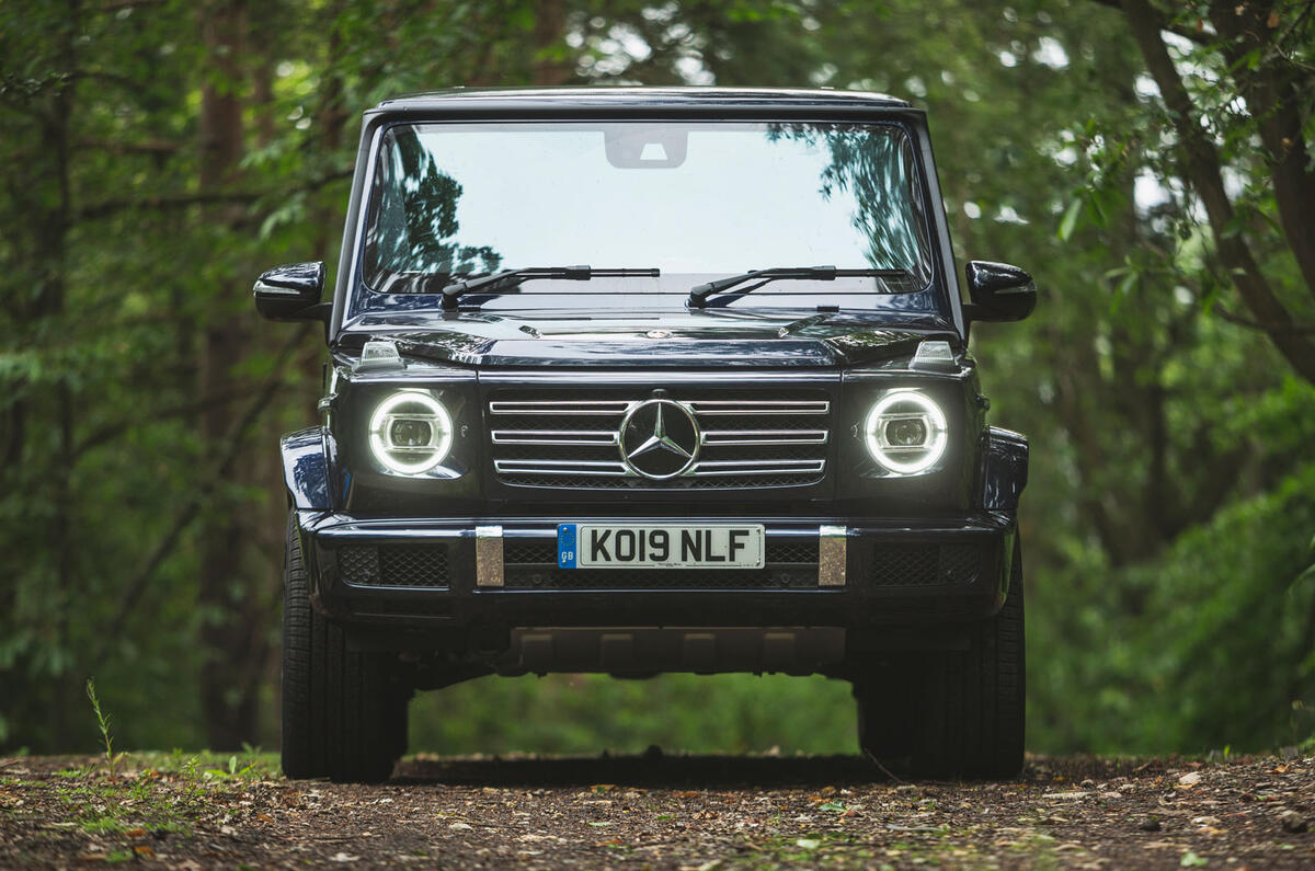 Mercedes-Benz G-Class 2019 road test review - static front