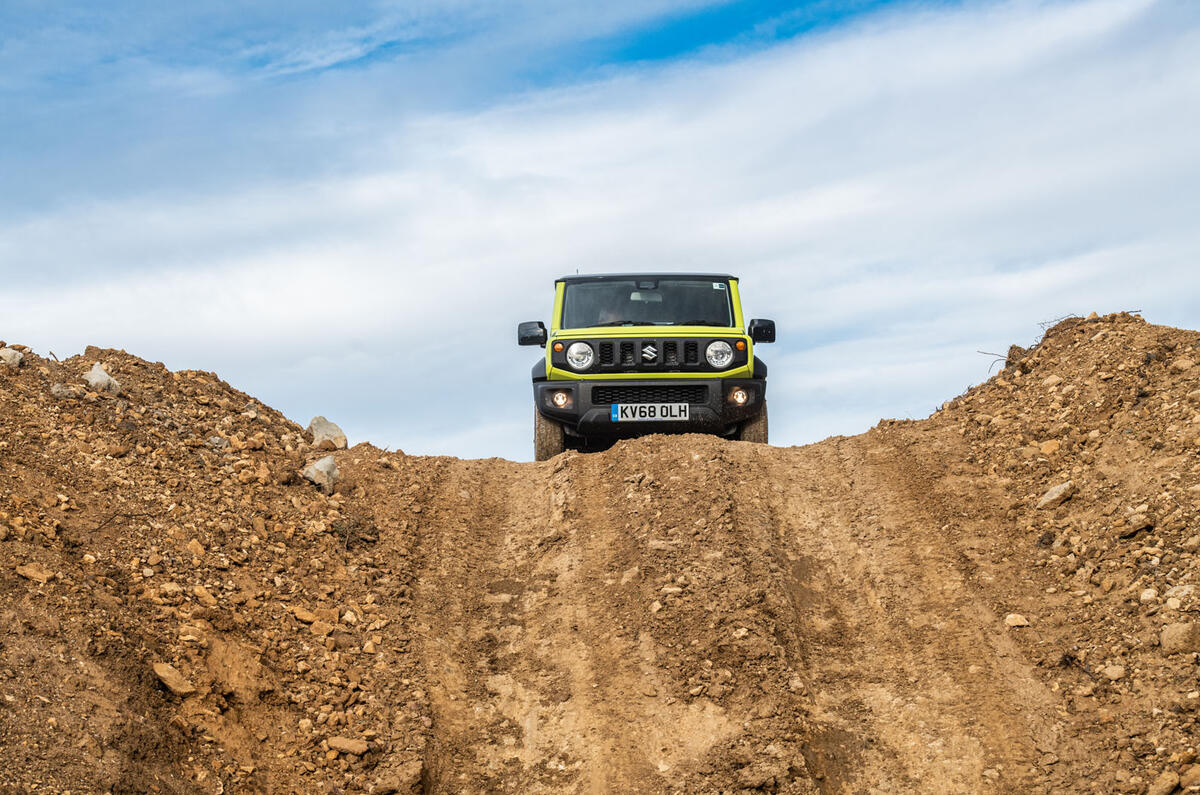 Suzuki Jimny 2018 road test review - crest