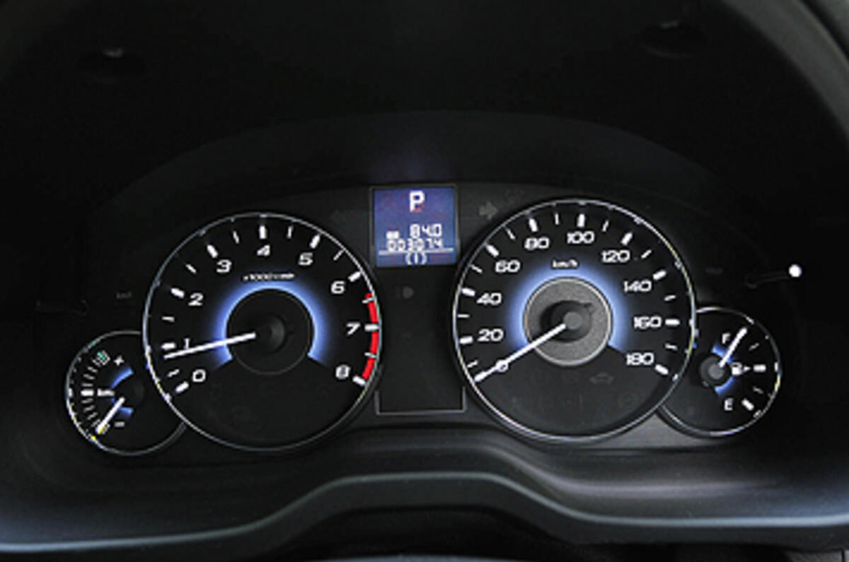 Subaru 2013 Legacy All Dash Lights On