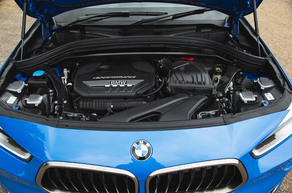 BMW X2 M35i 2019 road test review - engine