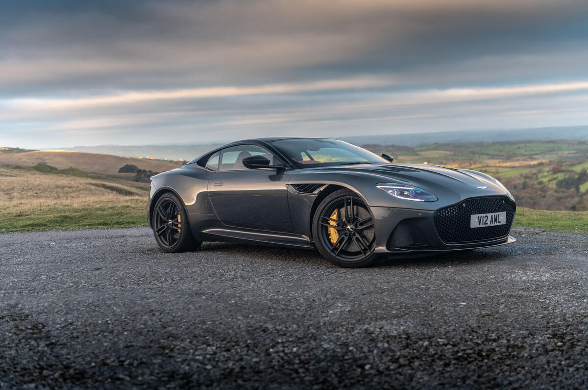 Aston Martin DBS Superleggera 2018 road test review - hero static