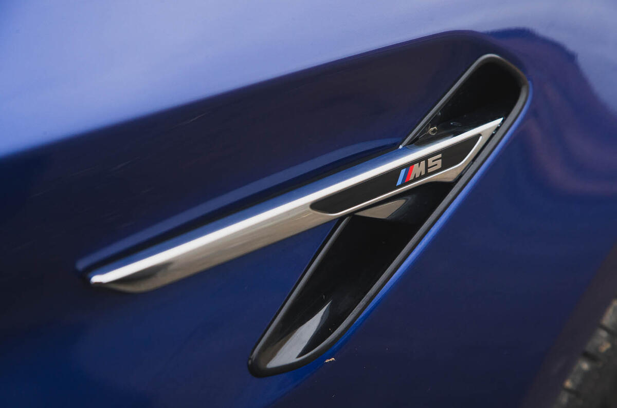 BMW M5 2018 review aero