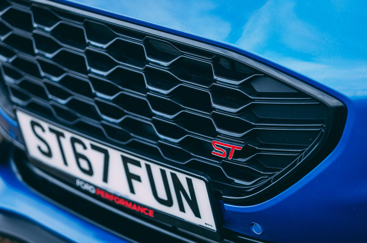 4 Ford Puma ST 2021 road test review front grille