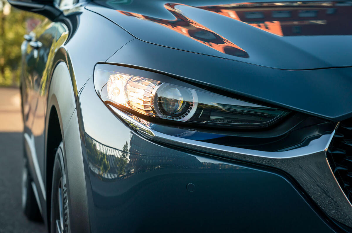 Mazda CX-30 2019 road test review - headlights