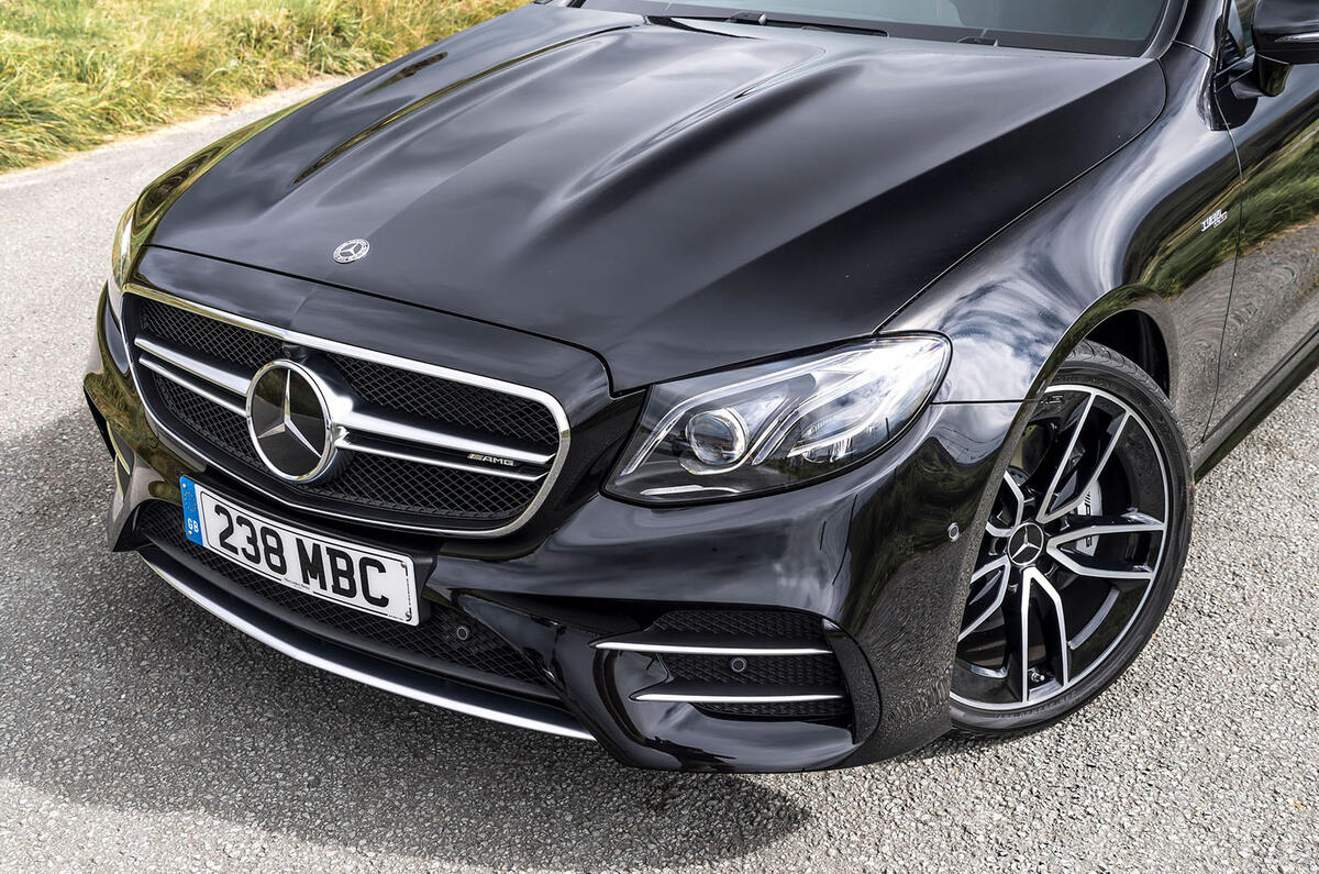 Mercedes-AMG E53 2018 review - front end
