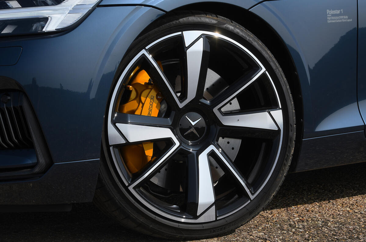 Polestar 1 2020 road test review - alloy wheels