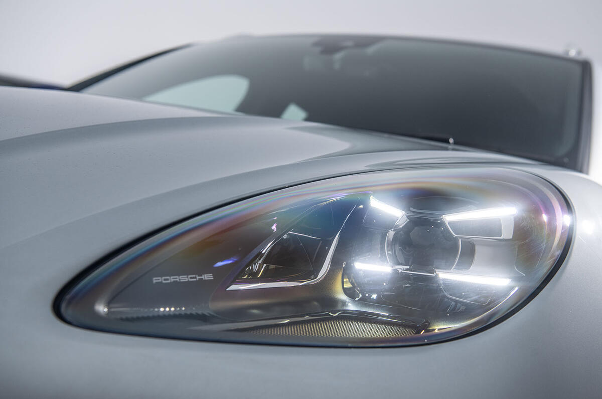 Porsche Macan 2019 road test review - headlights