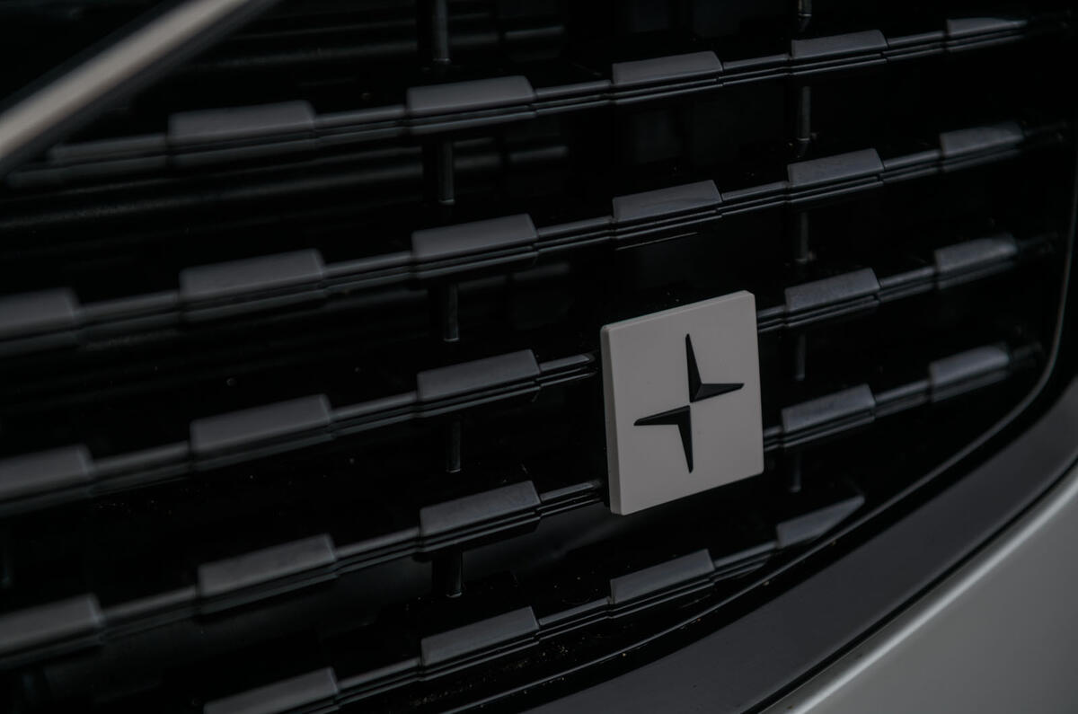 Volvo S60 Polestar Engineered 2020 road test review - front badge