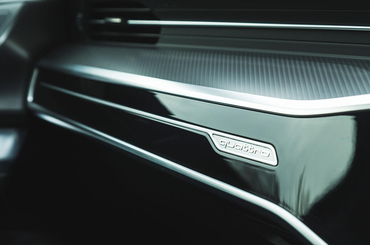 Audi RS6 Avant 2020 road test review - dashboard trim