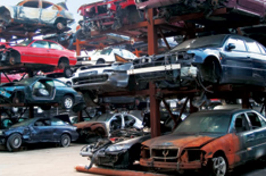 Scrappage shifts 35,000 cars