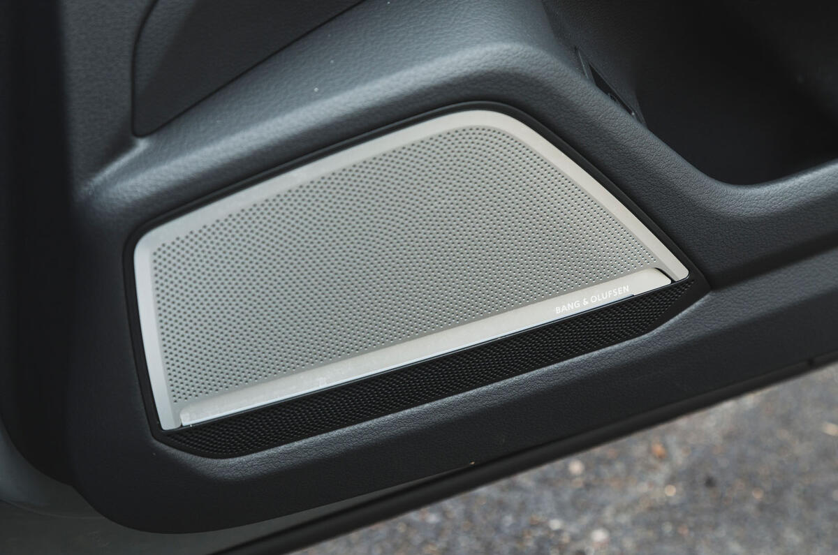 Audi RS6 Avant 2020 road test review - door speakers