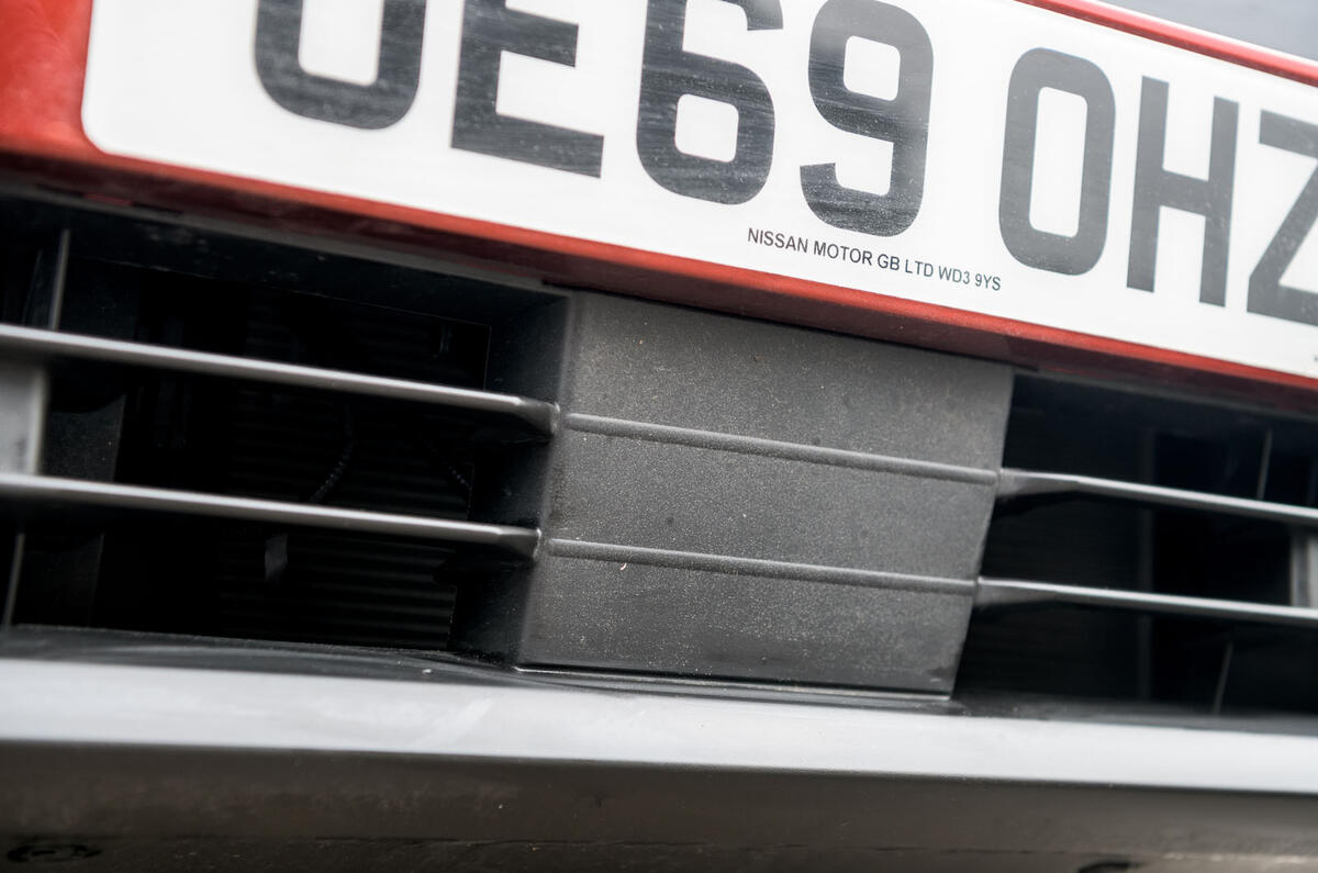 Nissan Juke 2020 road test review - ADAS sensor