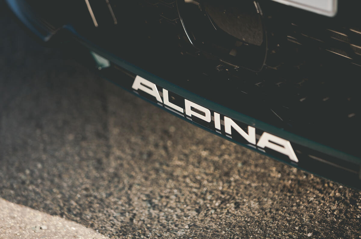 Alpina B3 Touring 2020 road test review - front bumper
