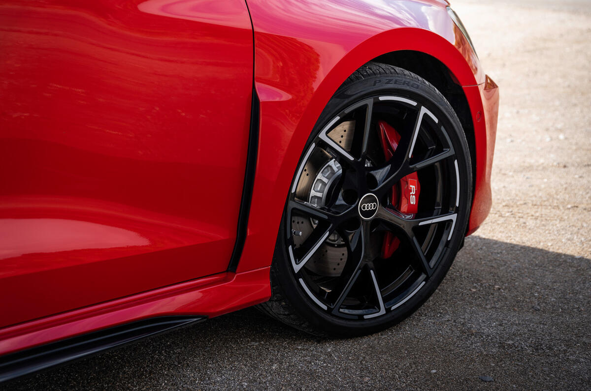 5 Audi RS3 2021 first drive review alloy wheels