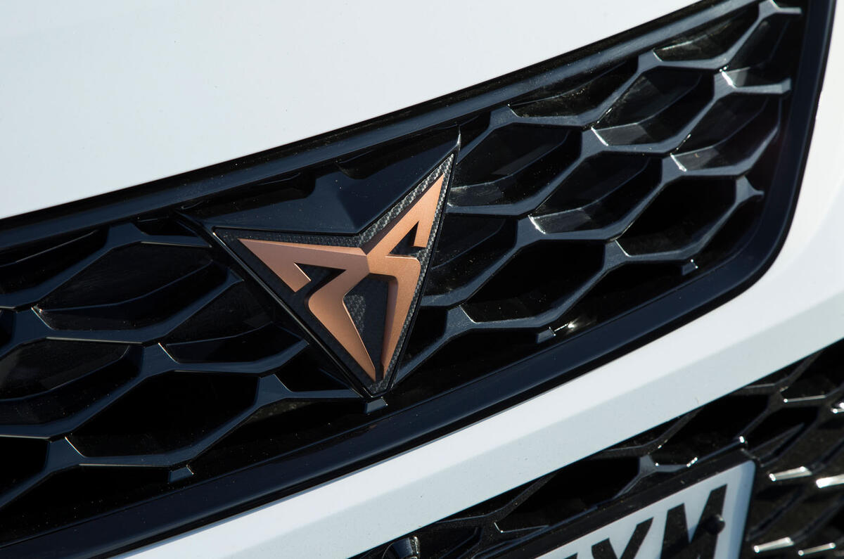 Cupra Ateca 2019 road test review - badge