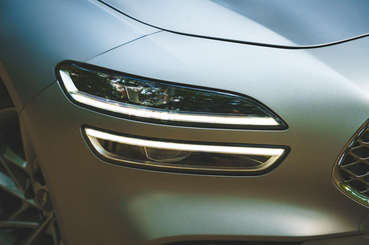 5 Genesis G70 2021 road test review headlights