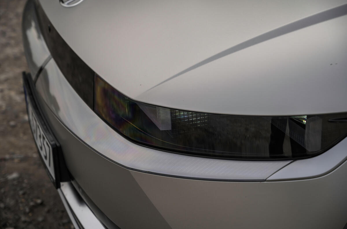 5 hyundai ioniq 5 2021 fd norway plates headlights