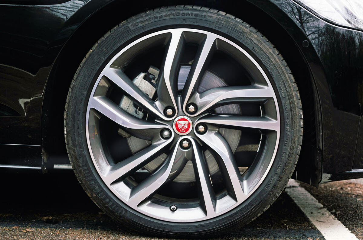 Jaguar XF Sportbrake 2019 road test review - alloy wheels