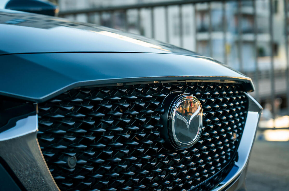 Mazda CX-30 2019 road test review - grille badge