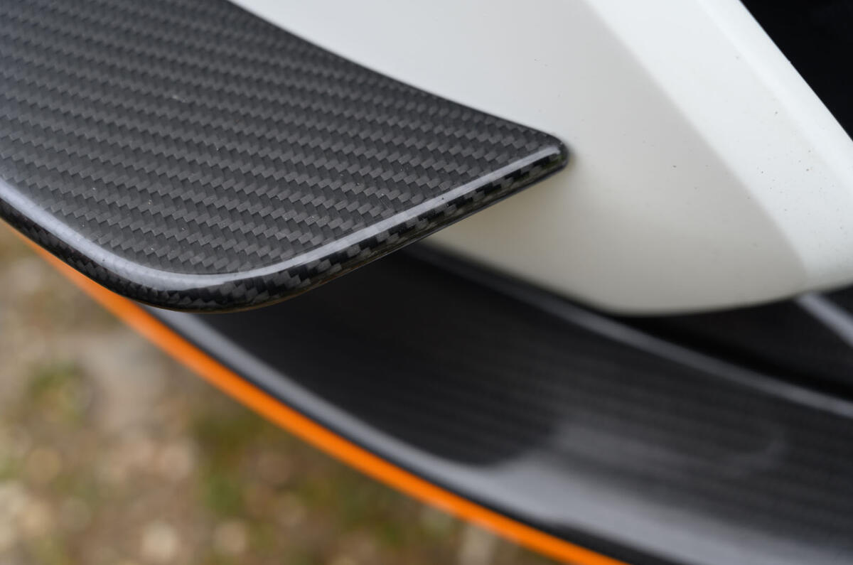 5 McLaren 620R 2021 road test review carbon fibre