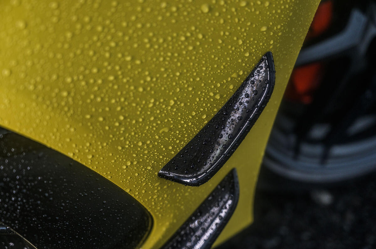 Mercedes-AMG A45 S 4Matic+ 2020 road test review - canards