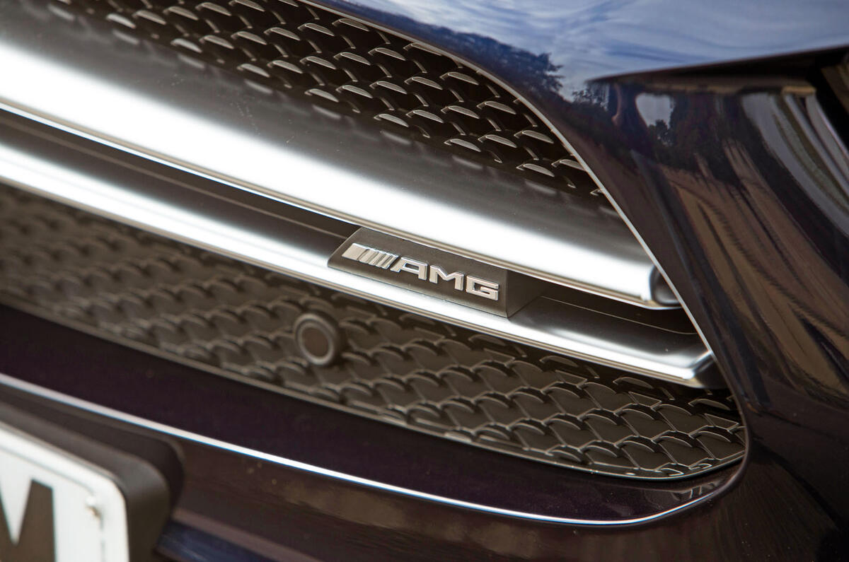 Mercedes-AMG CLS 53 2018 road test review - AMG nose badge