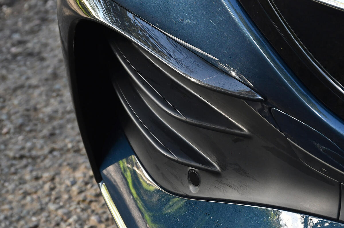 5 Mercedes Benz EQA 2021 road test review front bumper