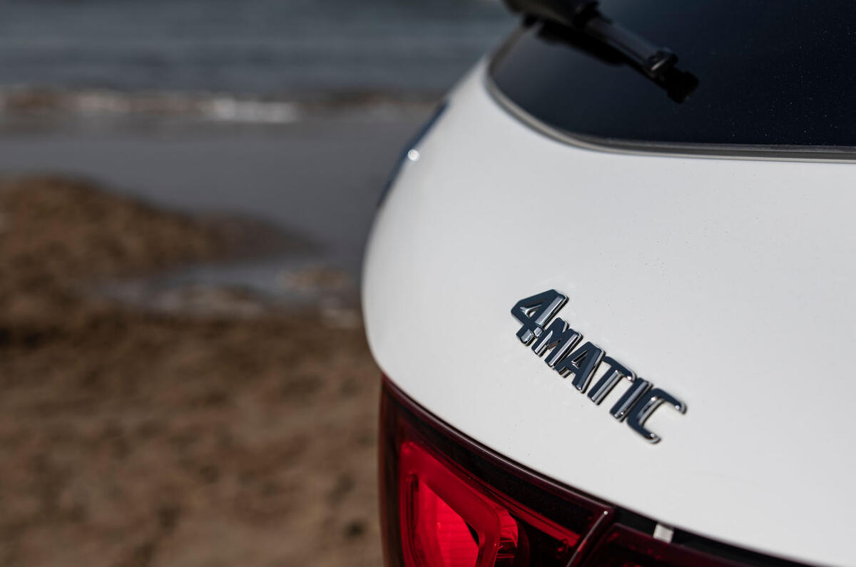 Mercedes-Benz GLA 2020 road test review - rear badge