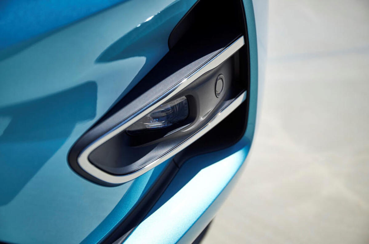 Renault Zoe 2020 road test review - front foglights