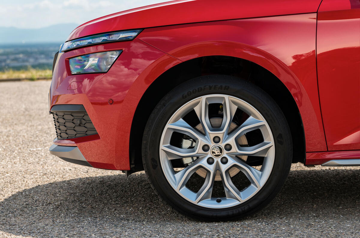 Skoda Kamiq 2019 road test review - alloy wheels