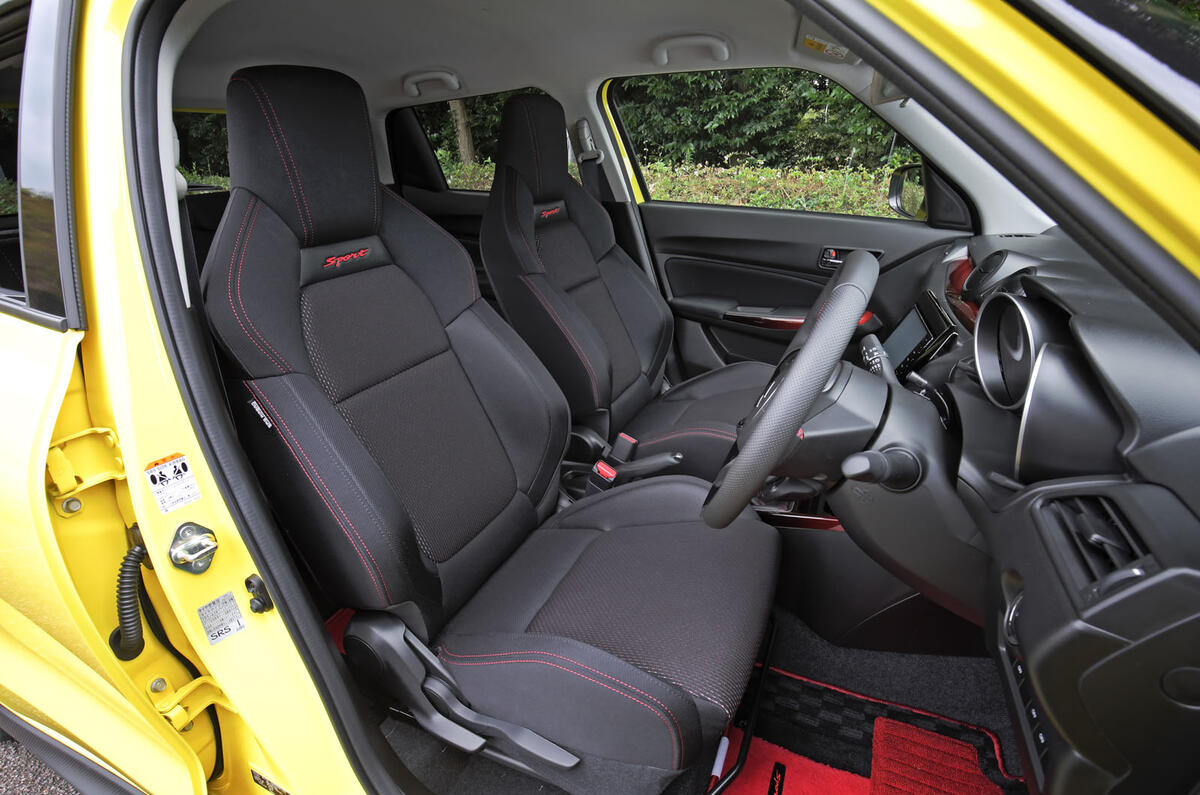 Suzuki Swift Sport Interior Autocar