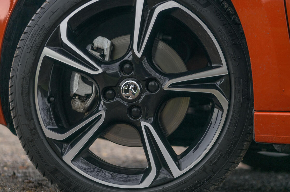 Vauxhall Corsa 2020 road test review - alloy wheels