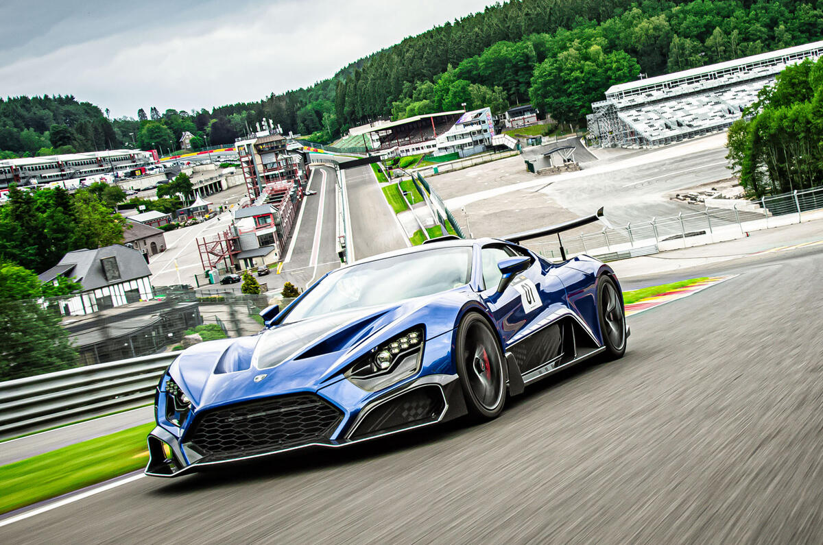 Zenvo TSR-S 2020 road test review - Eau Rouge