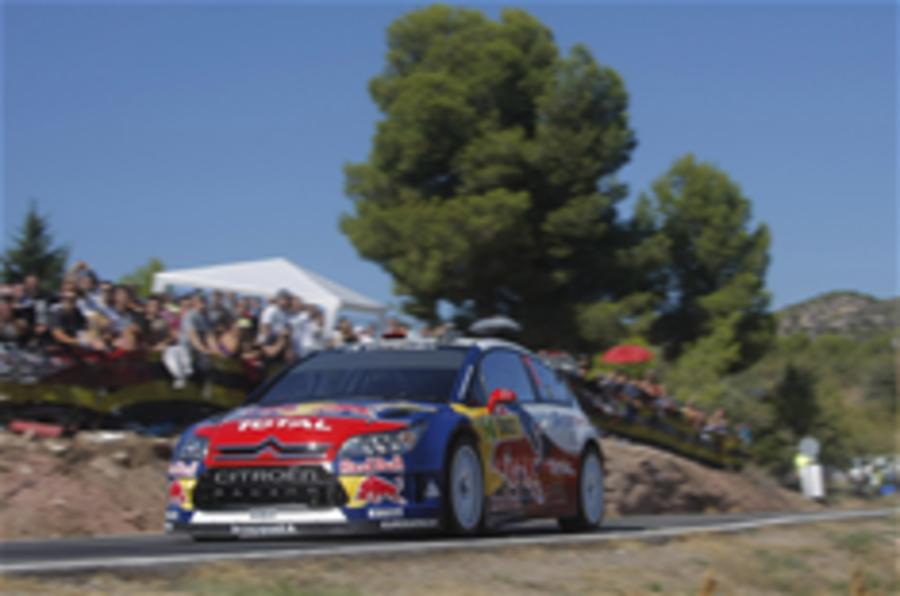 Loeb wins Rally Catalunya