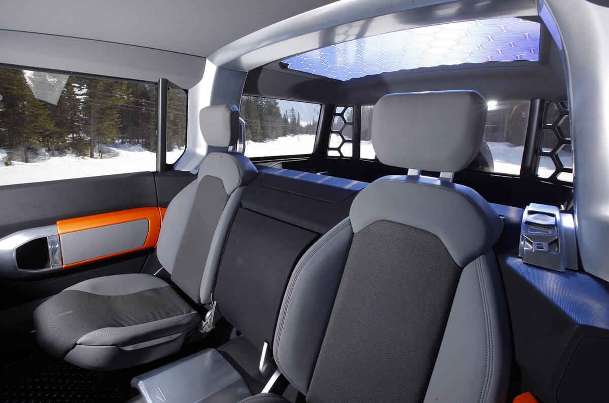 Land Rover Defender DC100 prototype driven