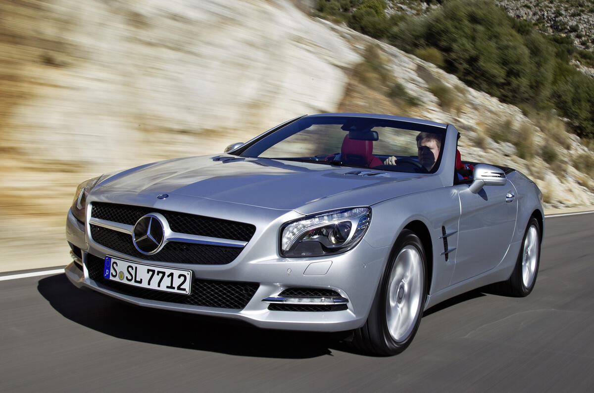 MercedesBenz SL 500 2012 review Autocar