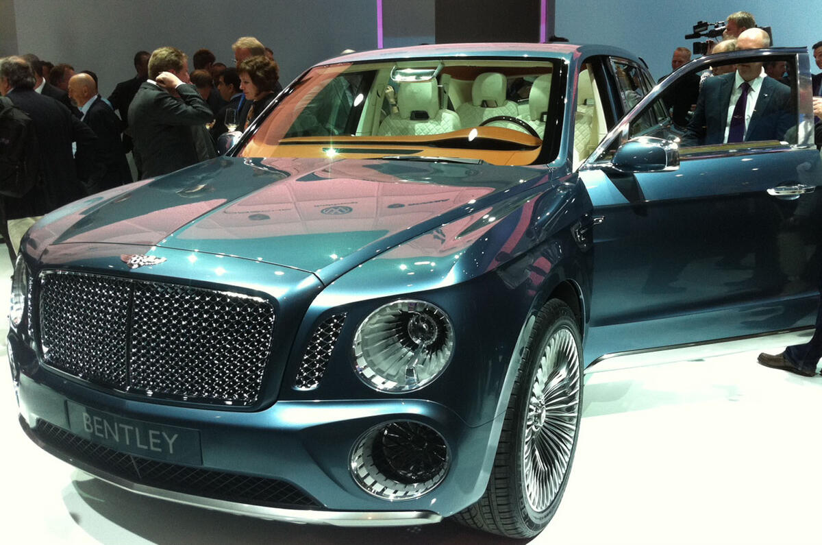 Geneva motor show 2012: Bentley EXP 9 F concept | Autocar Geneva motor show 2012: Bentley EXP 9 F concept | Autocar