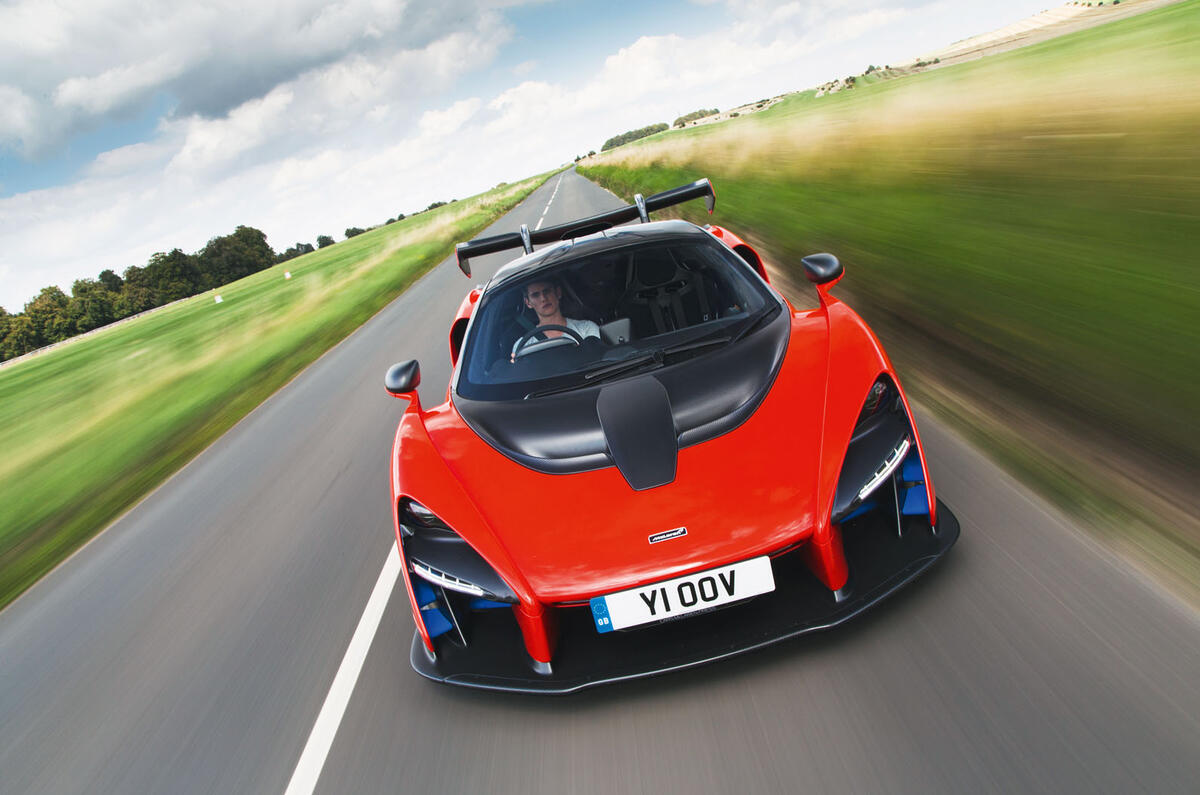 McLaren Senna 2018 road test review - on the road