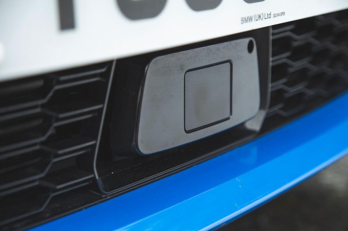 BMW 1 Series 118i 2019 road test review - ADAS sensor