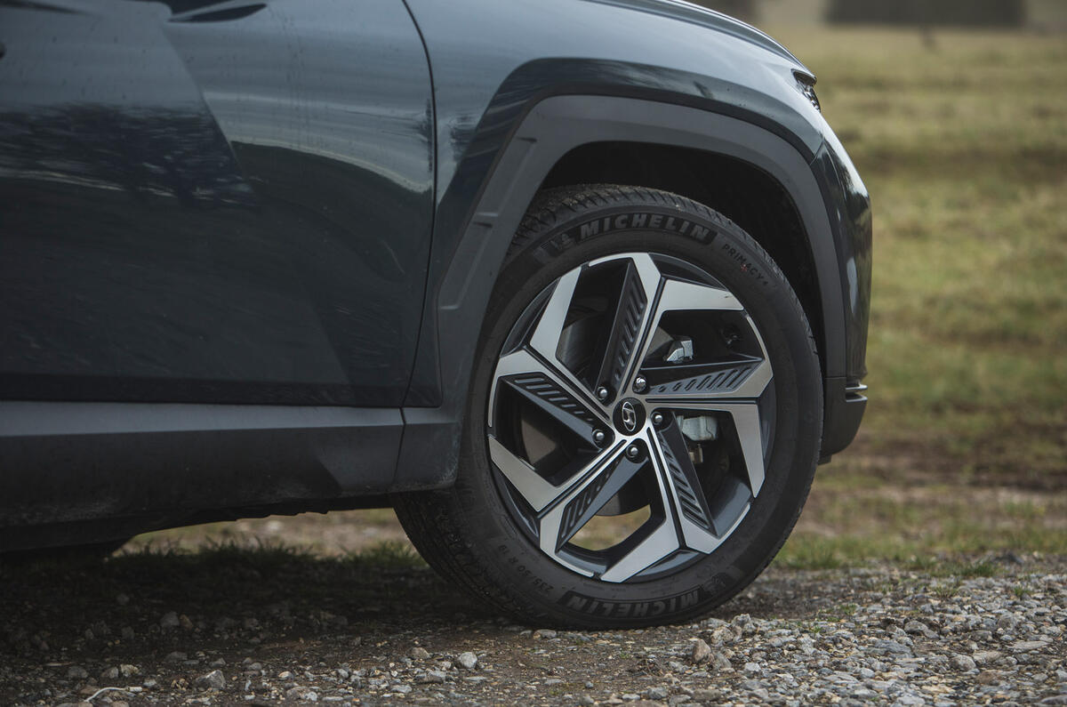 6 Hyundai Tucson 2021 road test review alloy wheels